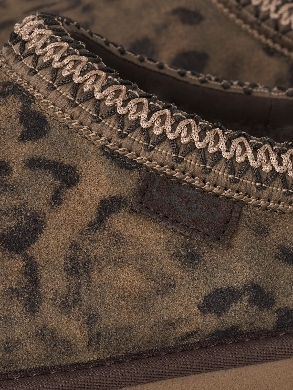Sabot tasman marroni maculati UGG