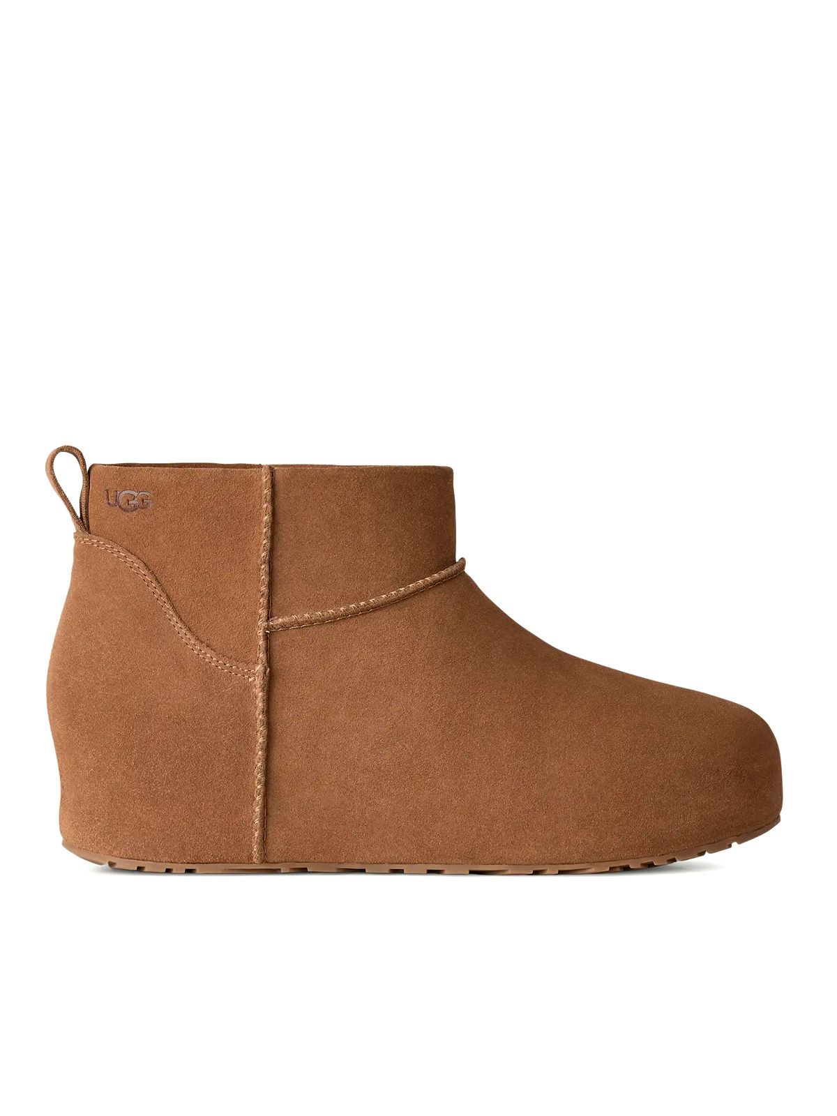 Brown classic mini enwrap boots