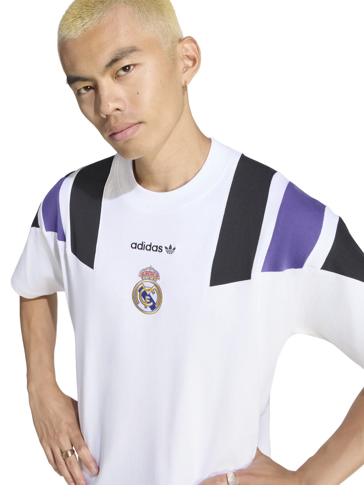 White real eqt t-shirt ADIDAS ORIGINALS