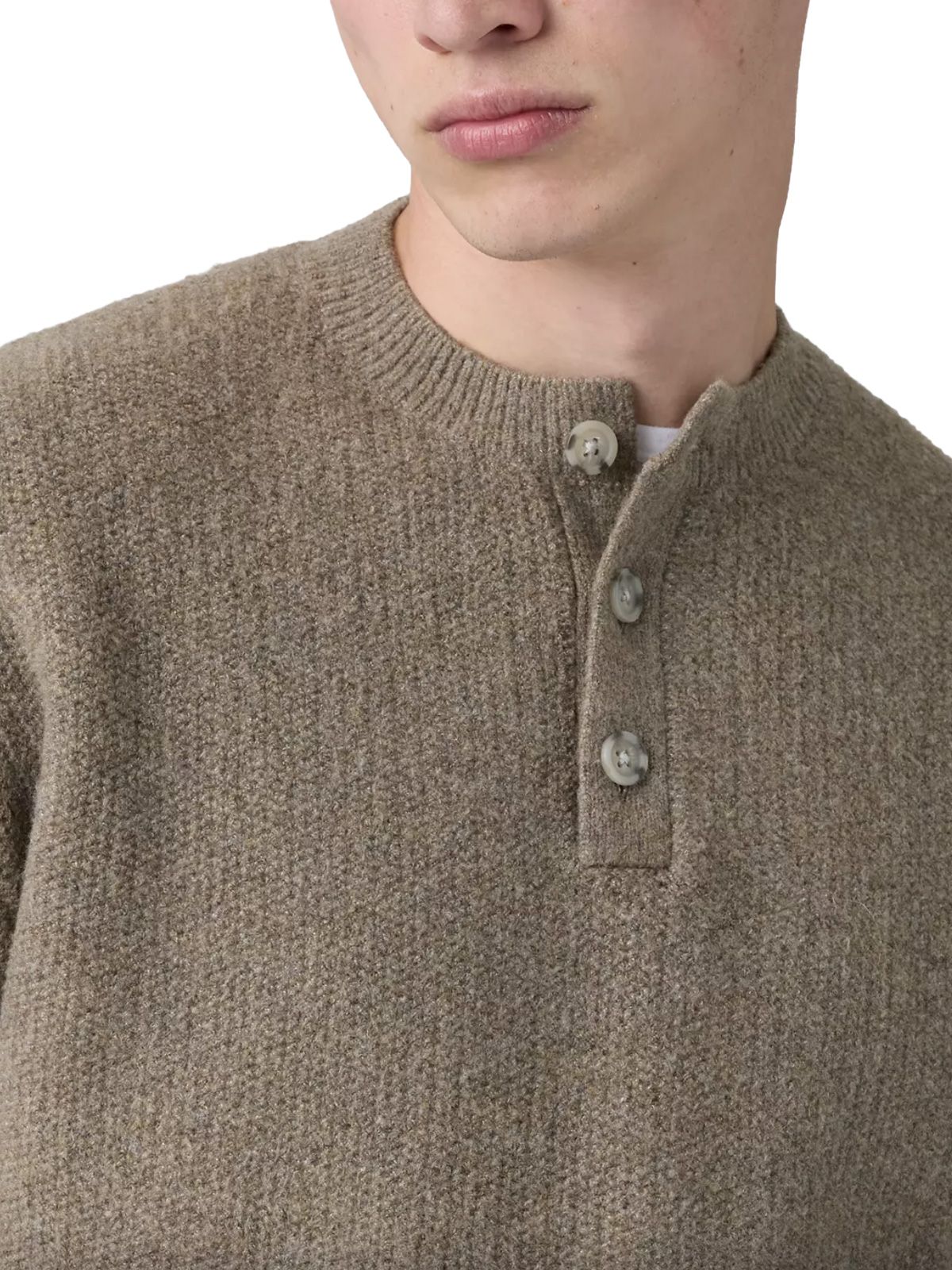 Maglione woodacre henley beige LEVI'S