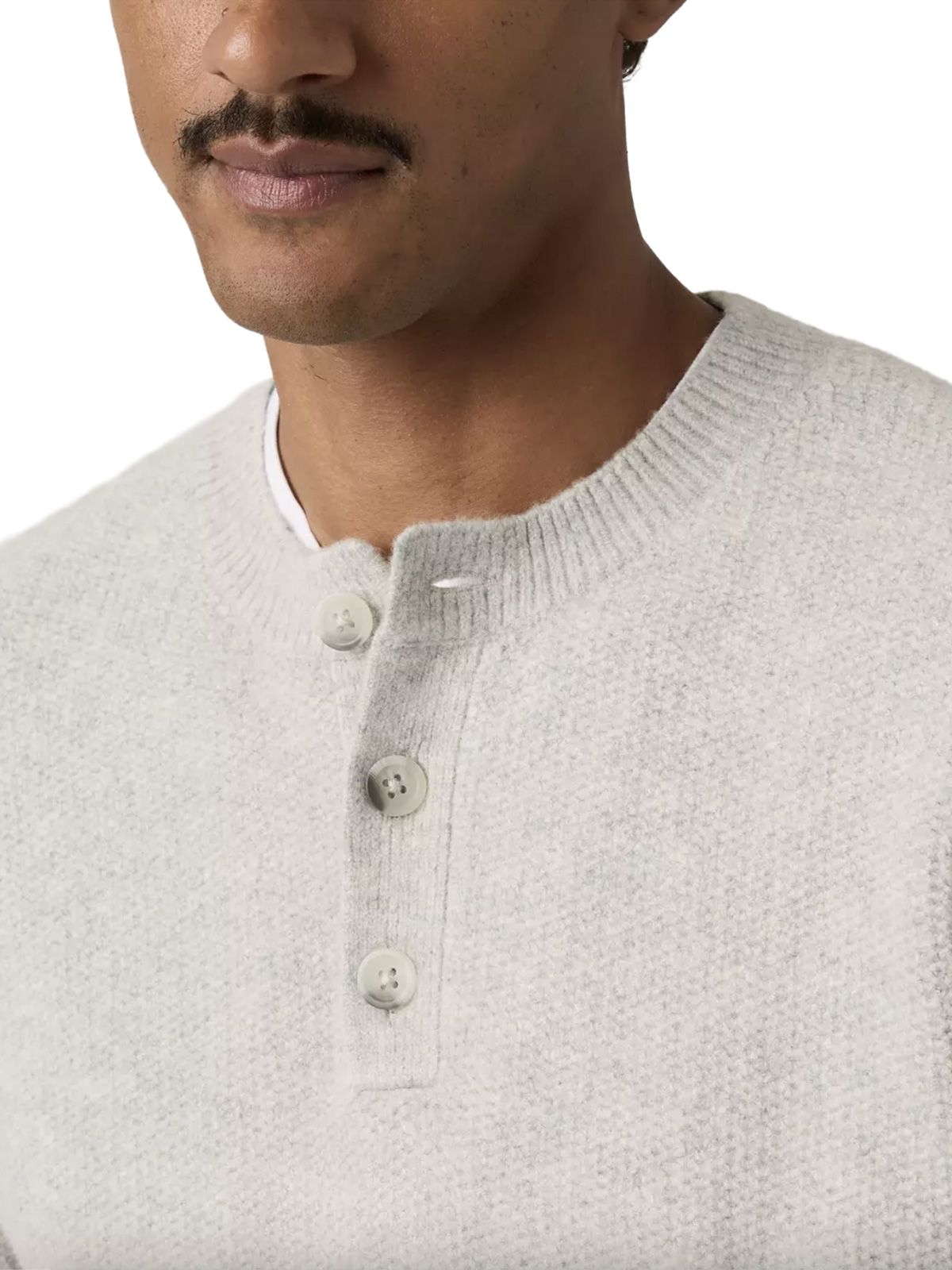Maglione woodacre henley grigio LEVI'S