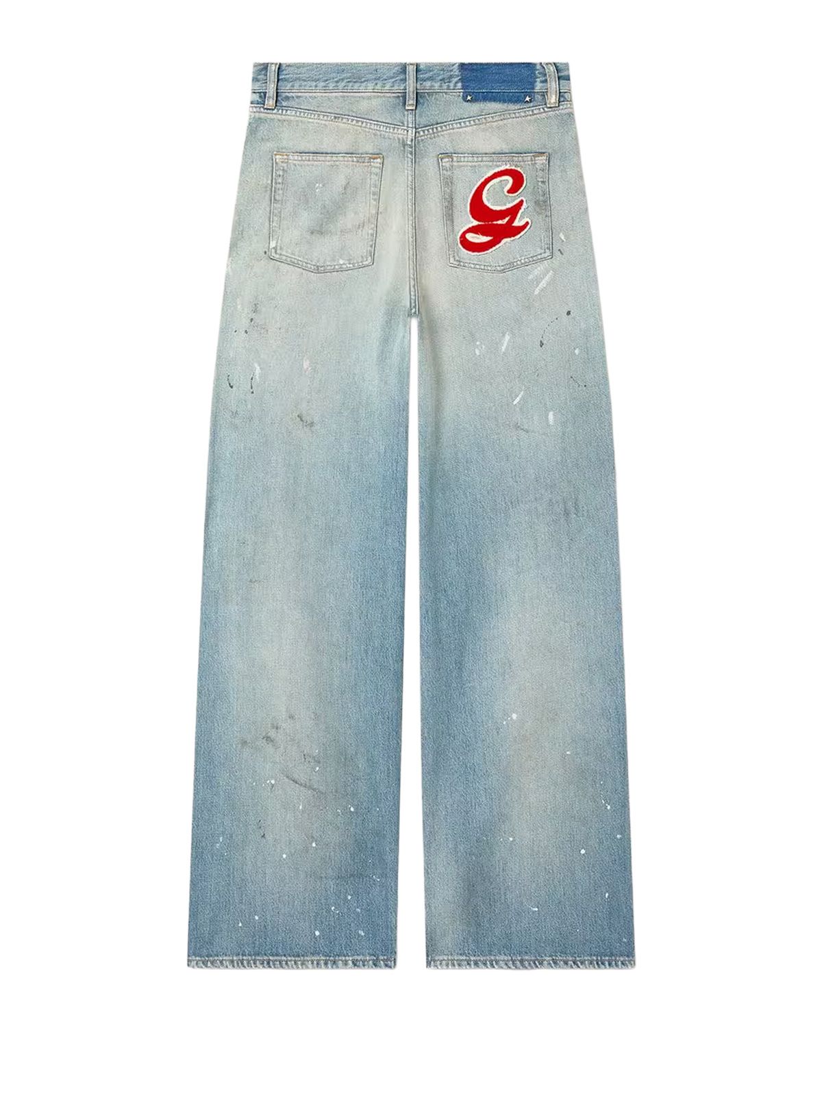 Blue journey w's melody boyfriend jeans GOLDEN GOOSE