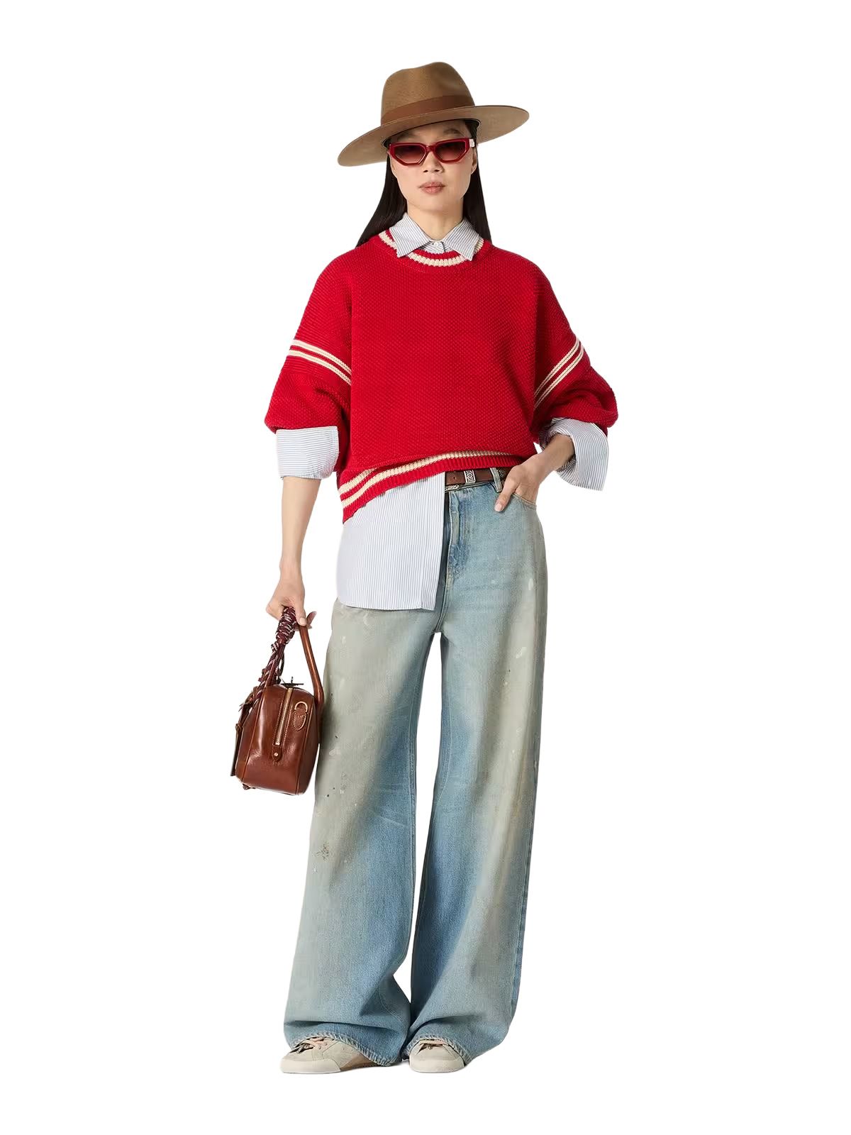 Blue journey w's melody boyfriend jeans GOLDEN GOOSE