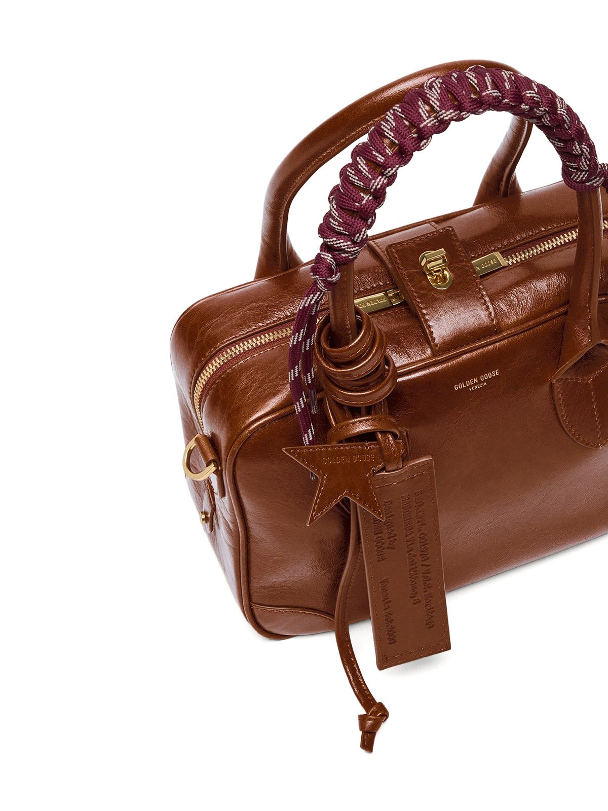Light brown vita bag GOLDEN GOOSE