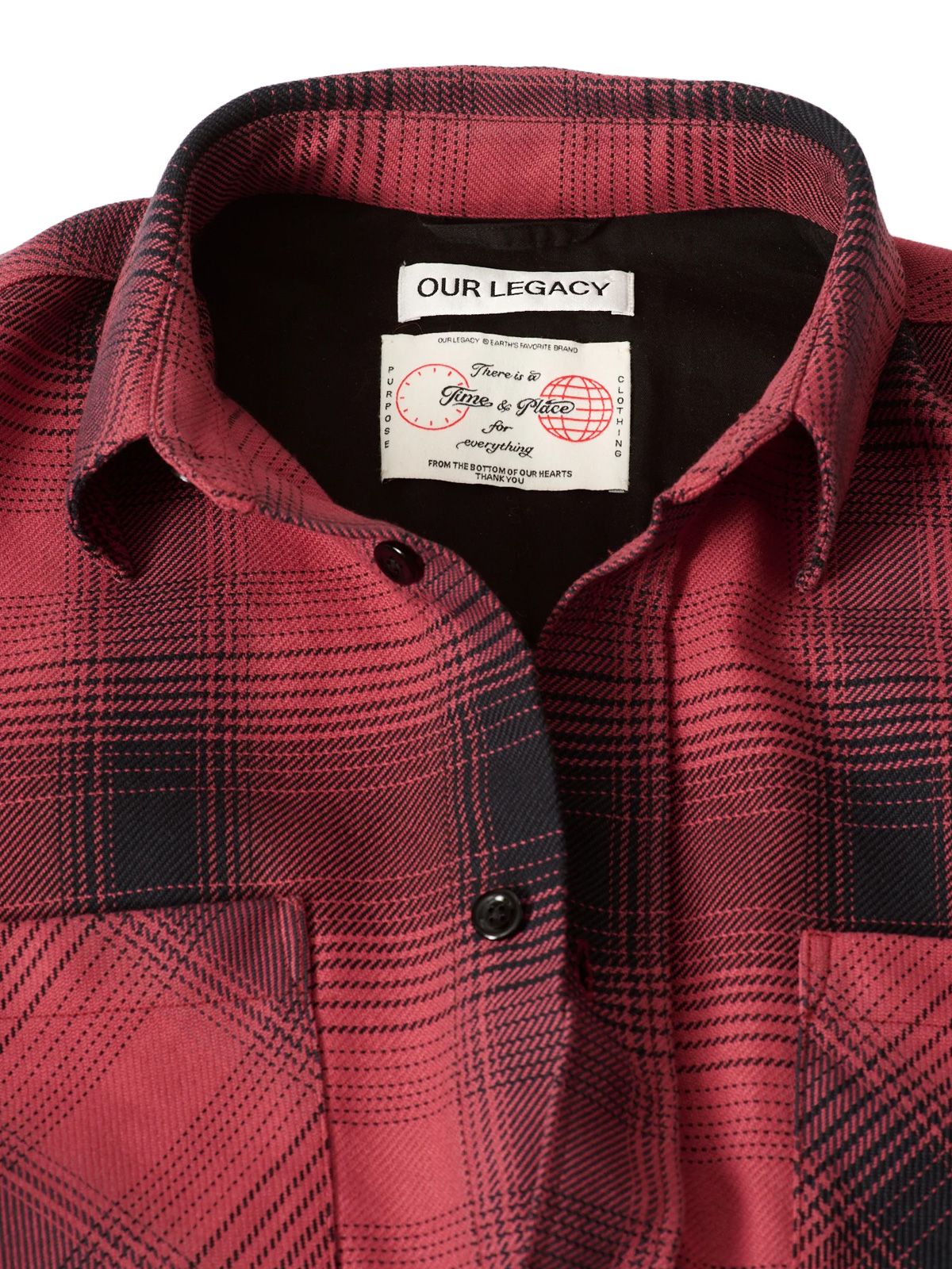 Camicia whoppin rossa OUR LEGACY