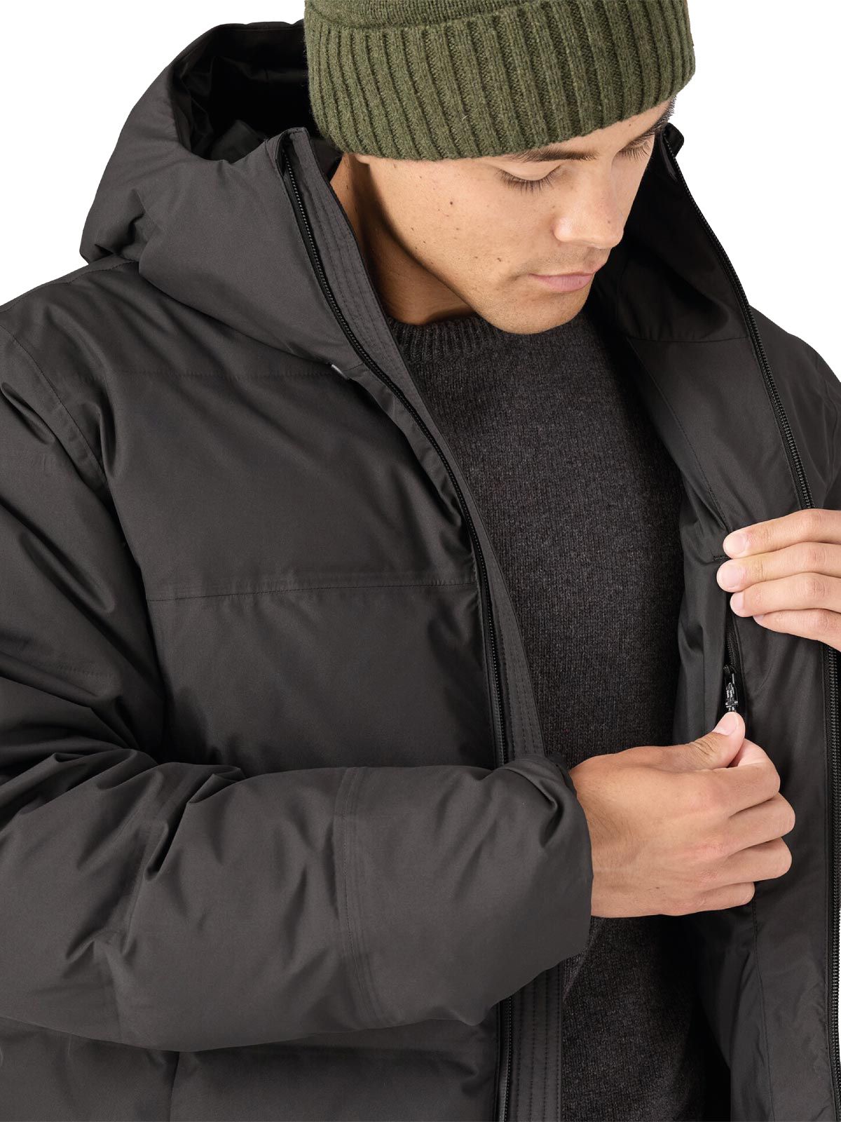 Black jackson glacier jacket PATAGONIA