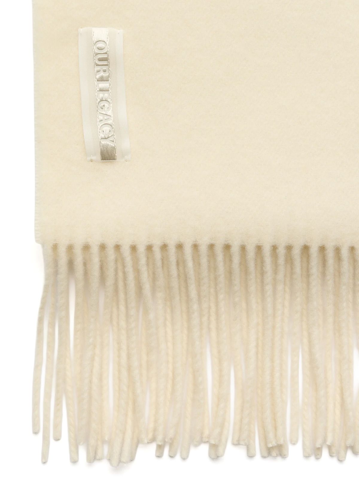 Beige estate scarf OUR LEGACY