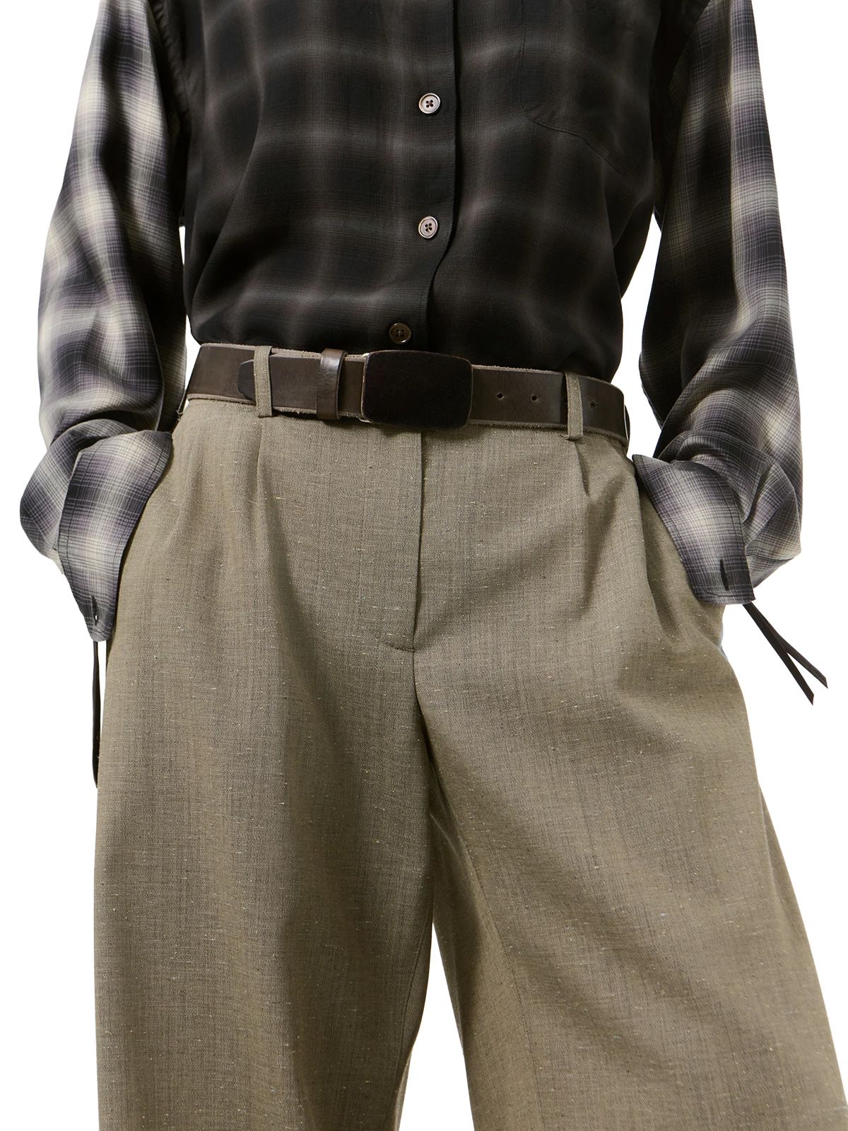 Pantaloni arch chino verdi OUR LEGACY