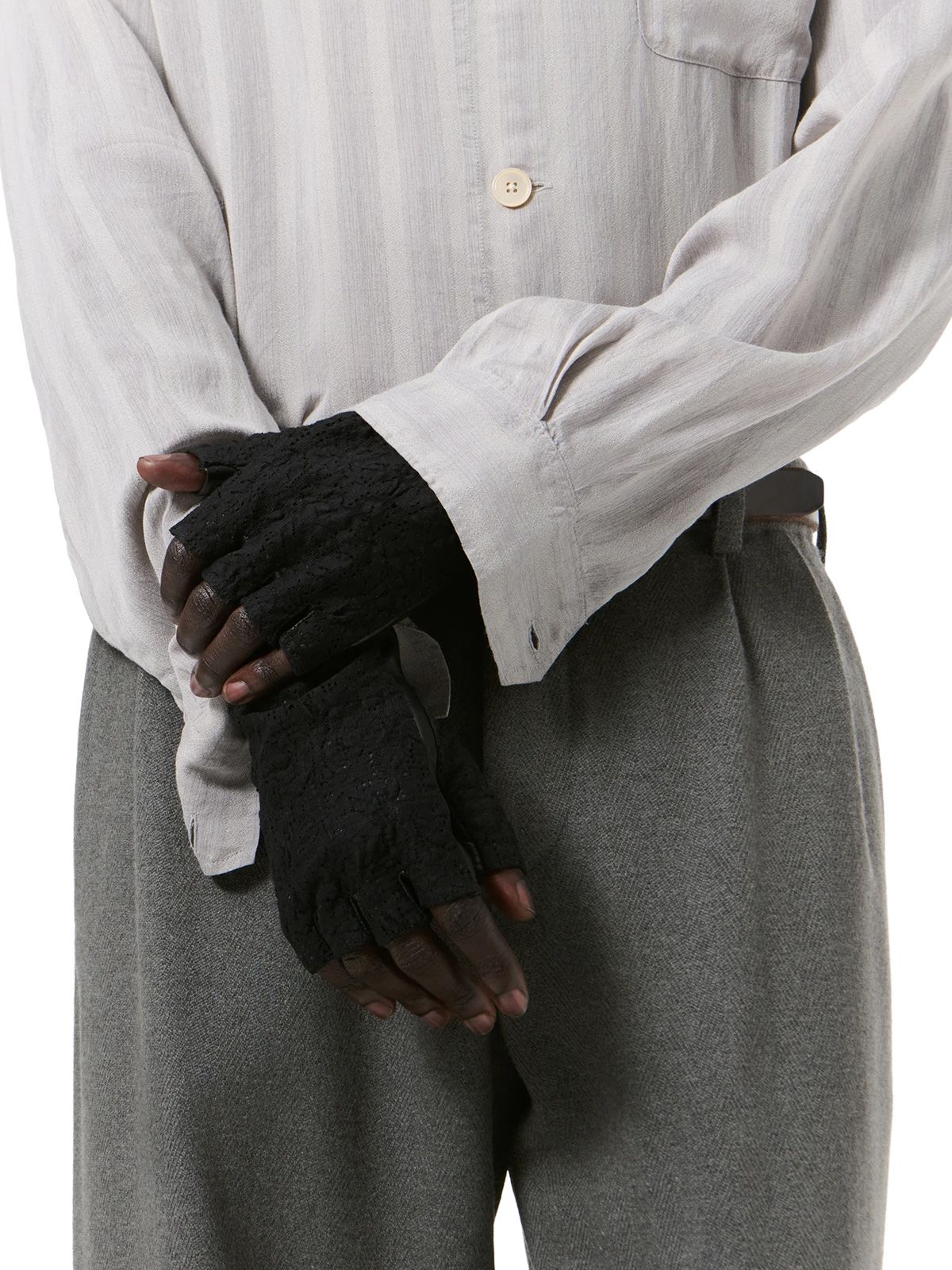 Black biker gloves OUR LEGACY