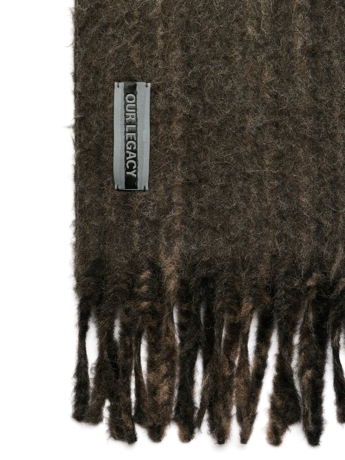 Brown estate scarf OUR LEGACY
