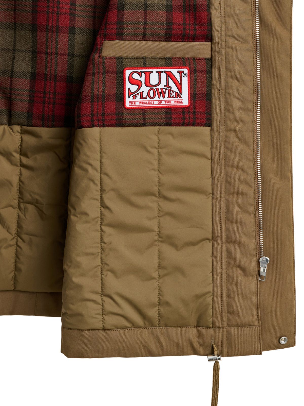 Khaki winter field jacket SUNFLOWER