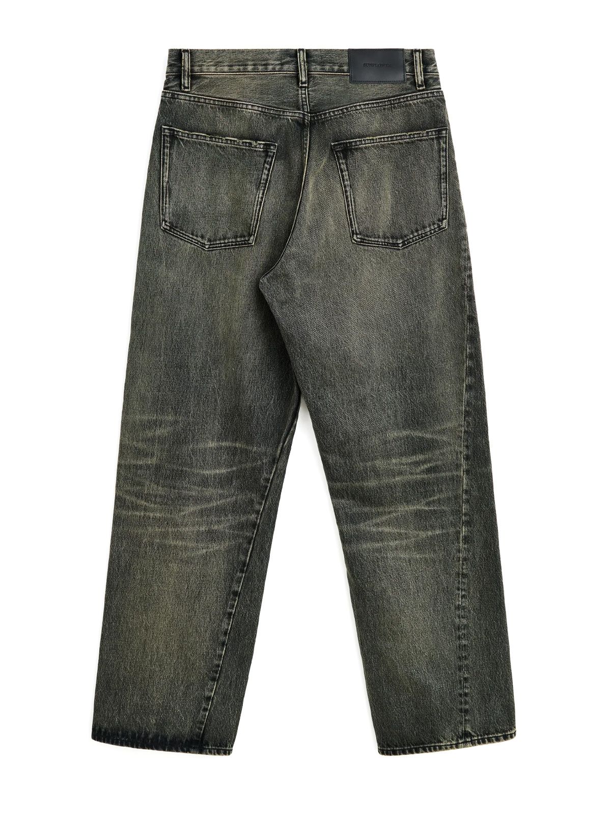 Black wide twist jeans SUNFLOWER