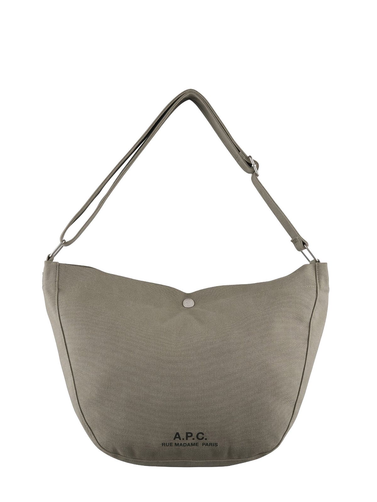 Borsa besace journal small verde kaki