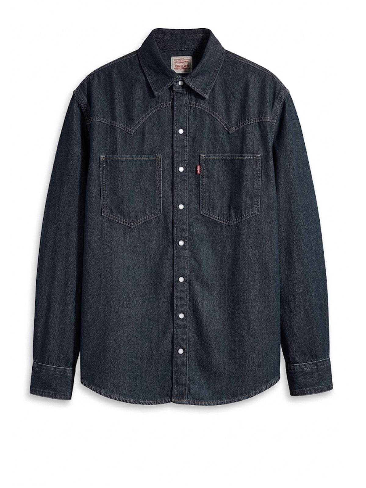 Camicia teodora western blu scuro