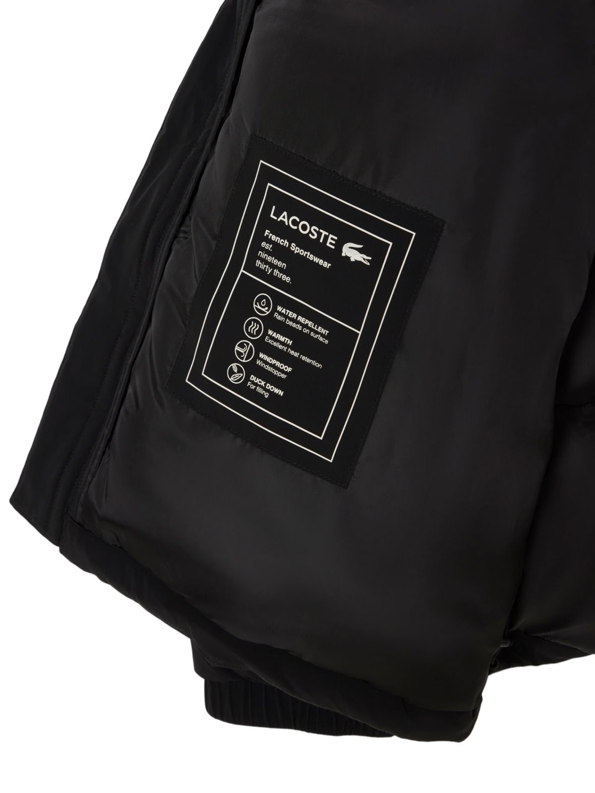 Black jacket LACOSTE