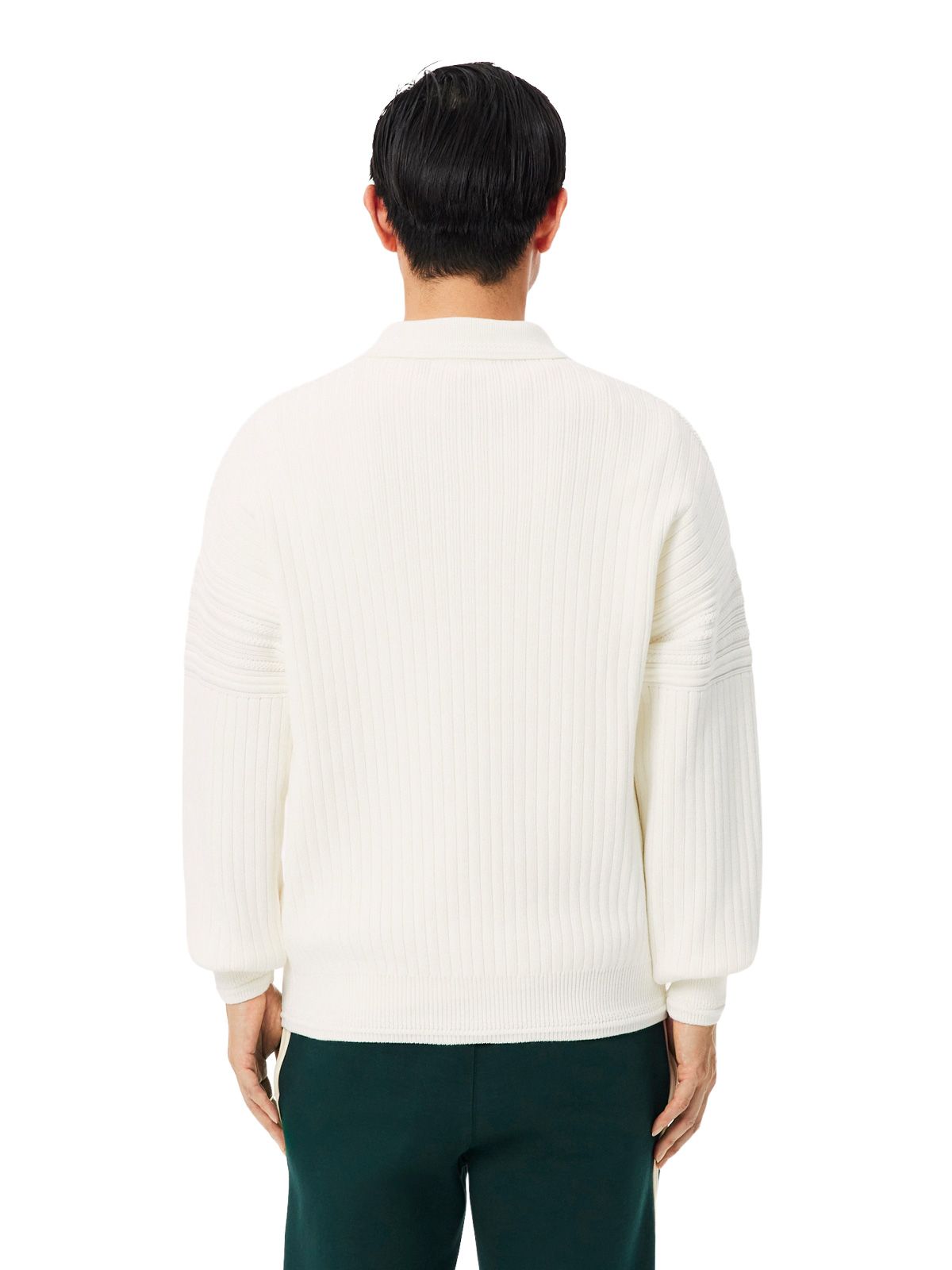 Maglione bianco LACOSTE