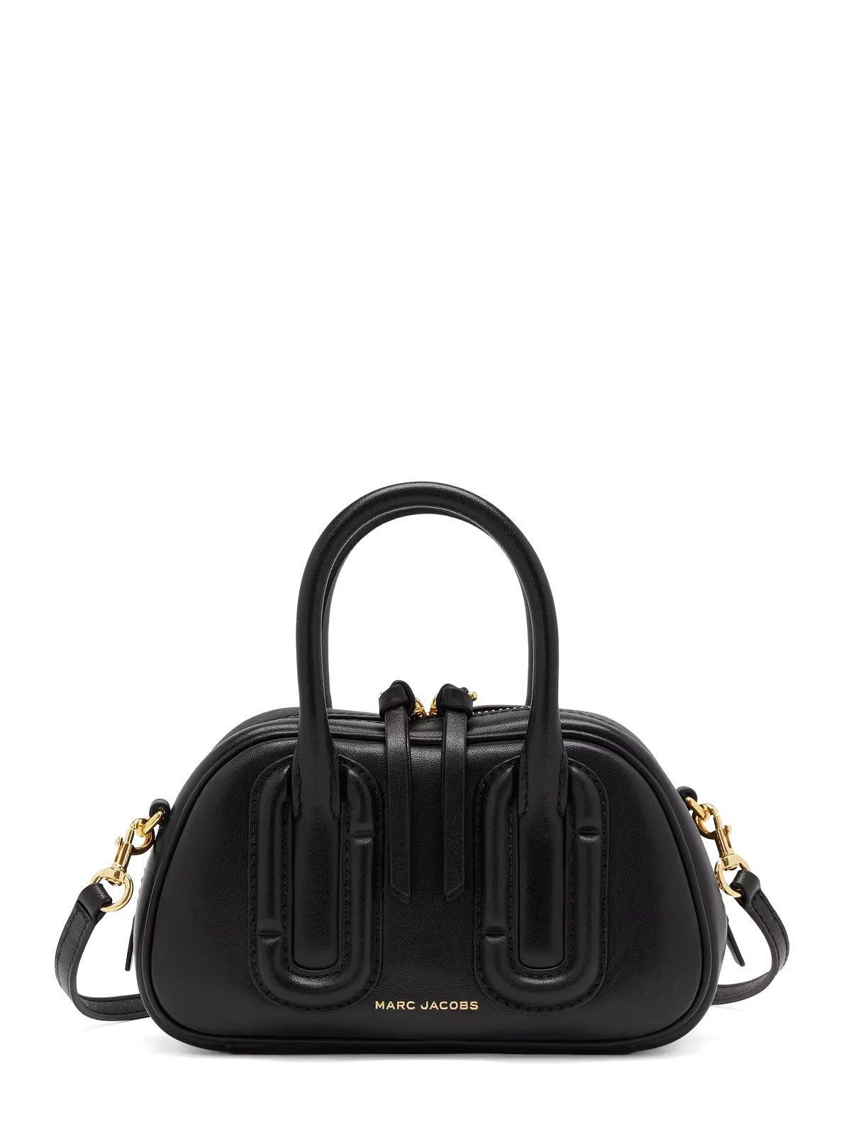 Borsa a mano micro bauletto nera