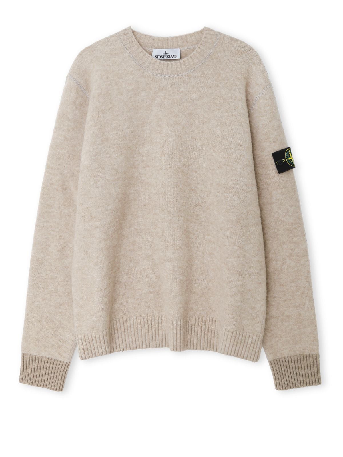 Beige crewneck sweatshirt
