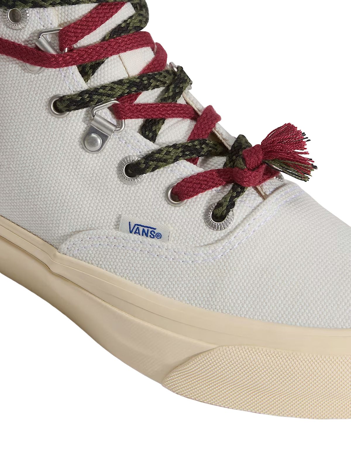 White authentic hi sneakers VANS