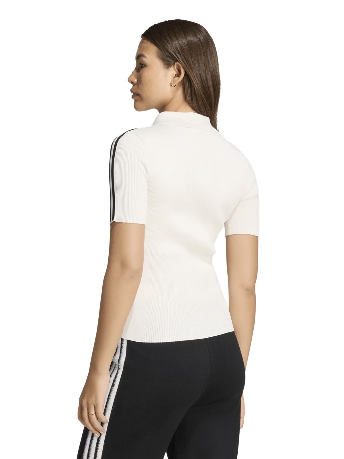 White cali t-shirt ADIDAS ORIGINALS
