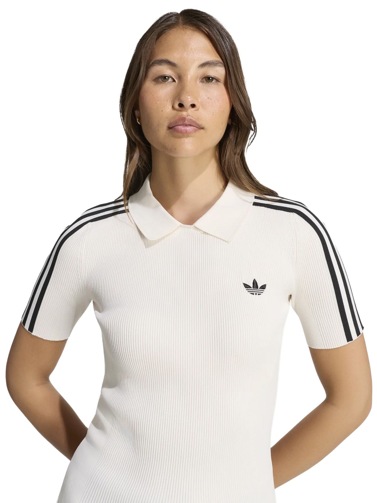 White cali t-shirt ADIDAS ORIGINALS