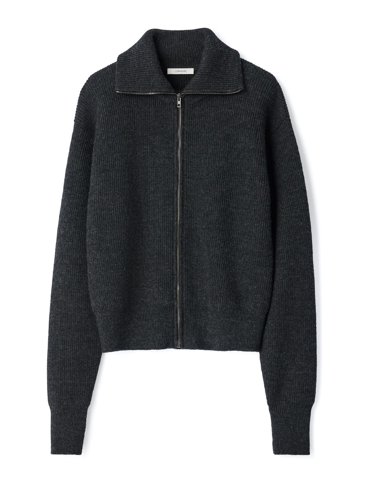 Cardigan con cerniera nero