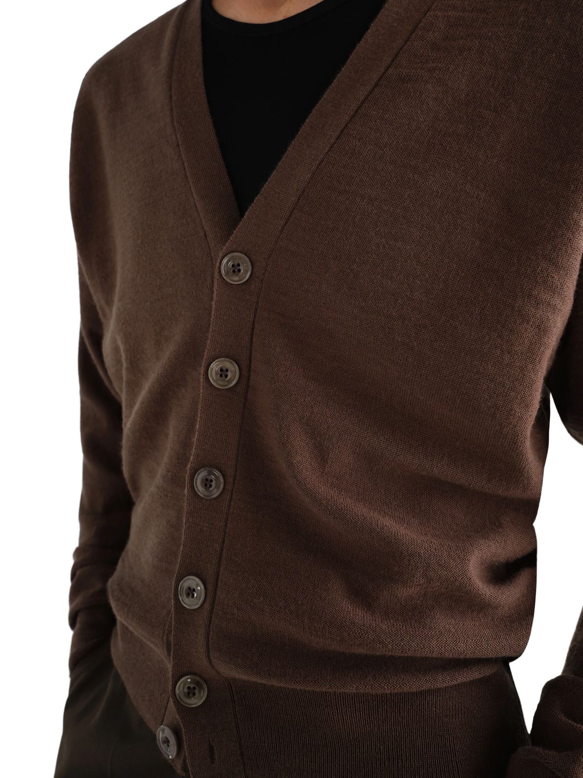 Shitake relaxed twisted cardigan LEMAIRE
