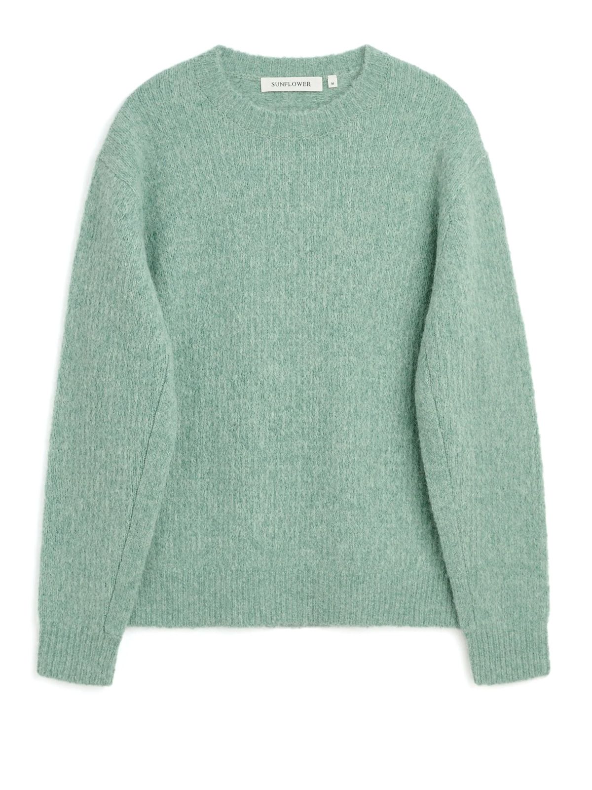 Maglione yak verde smeraldo