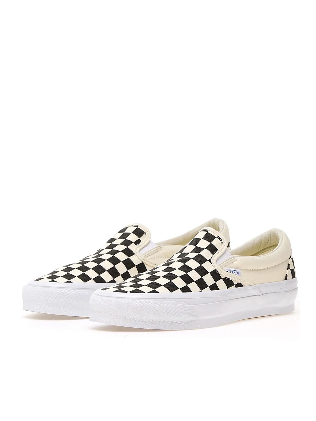 Sneakers slip on reissue bianche e nere VANS