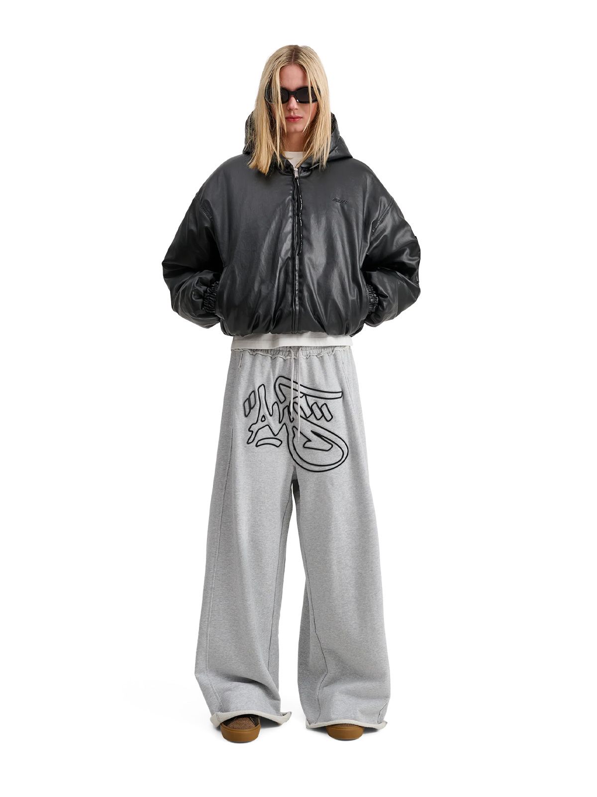 Black hoiy oversized bomber jacket ALIS