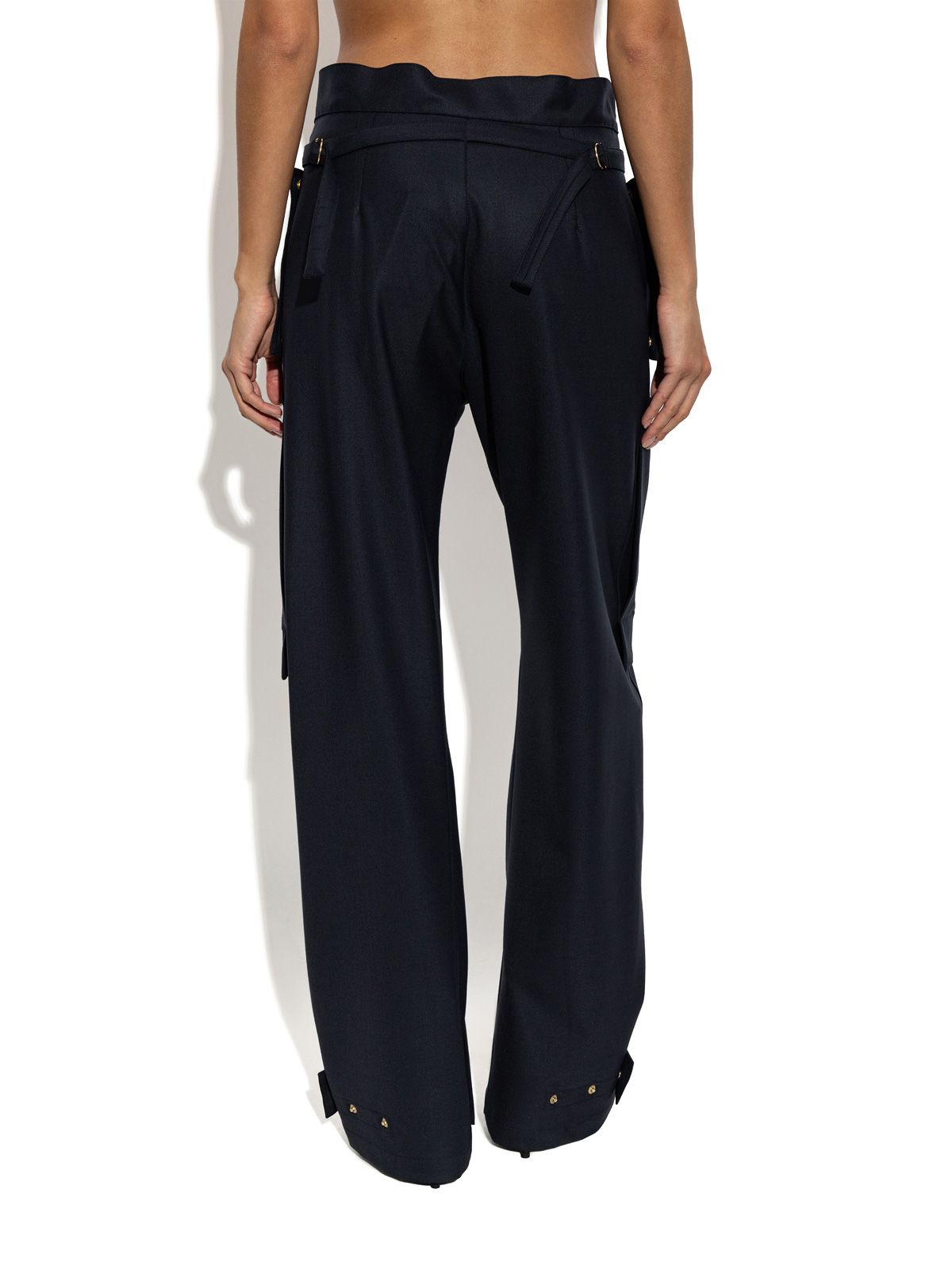 Pantaloni cargo adriana blu navy DARKPARK