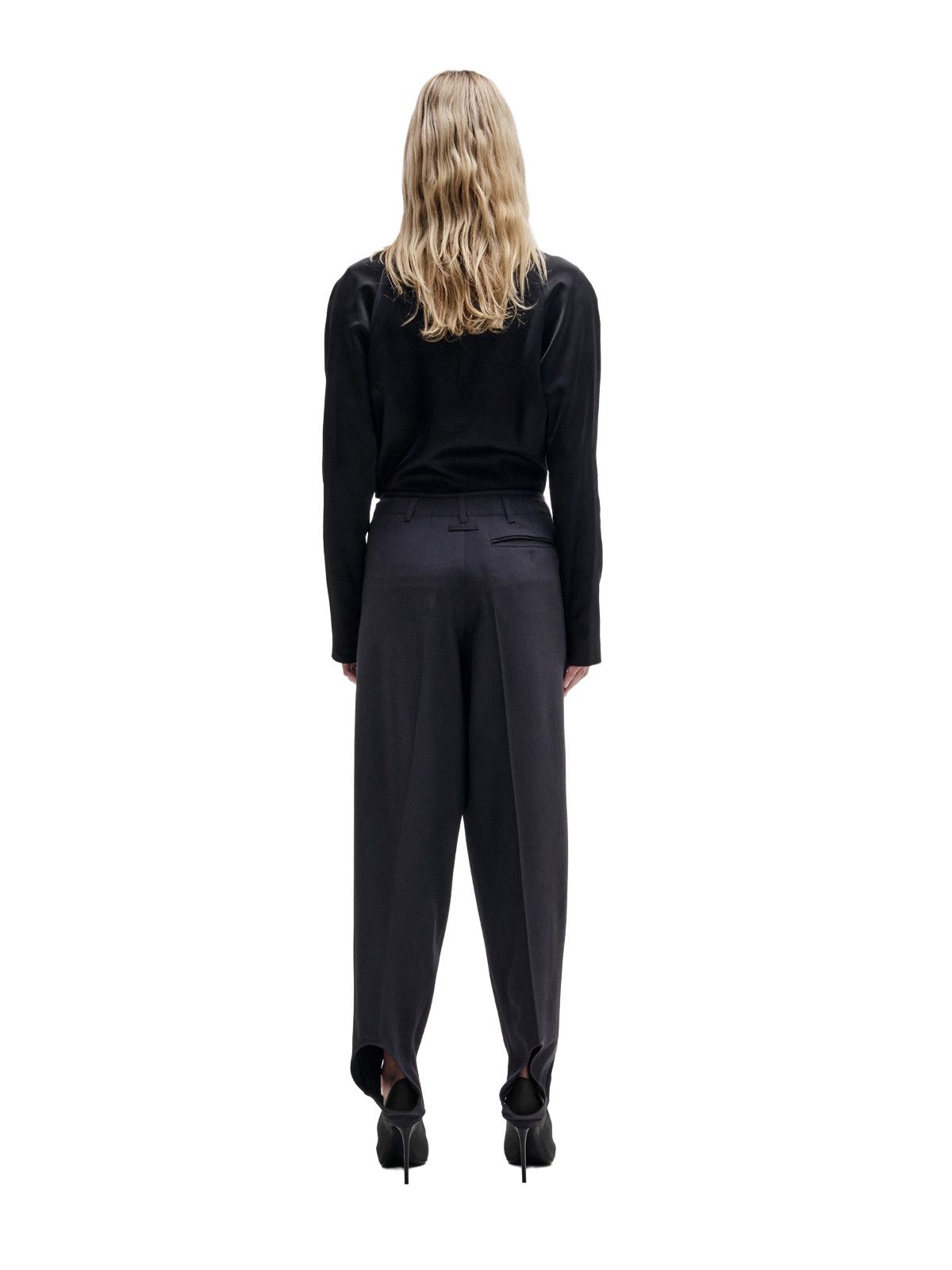 Pantaloni marta con staffa viola scuro DARKPARK