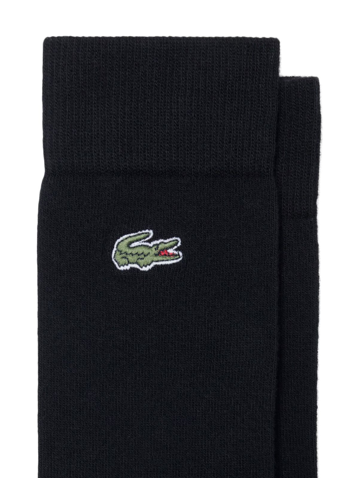 Black socks LACOSTE