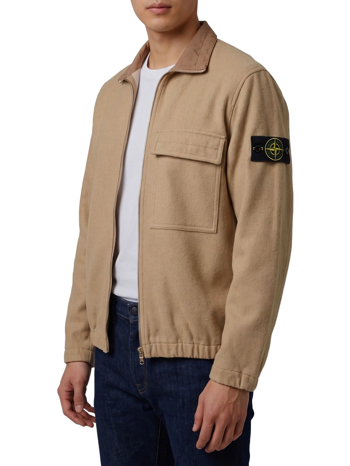 Camicia ocra STONE ISLAND