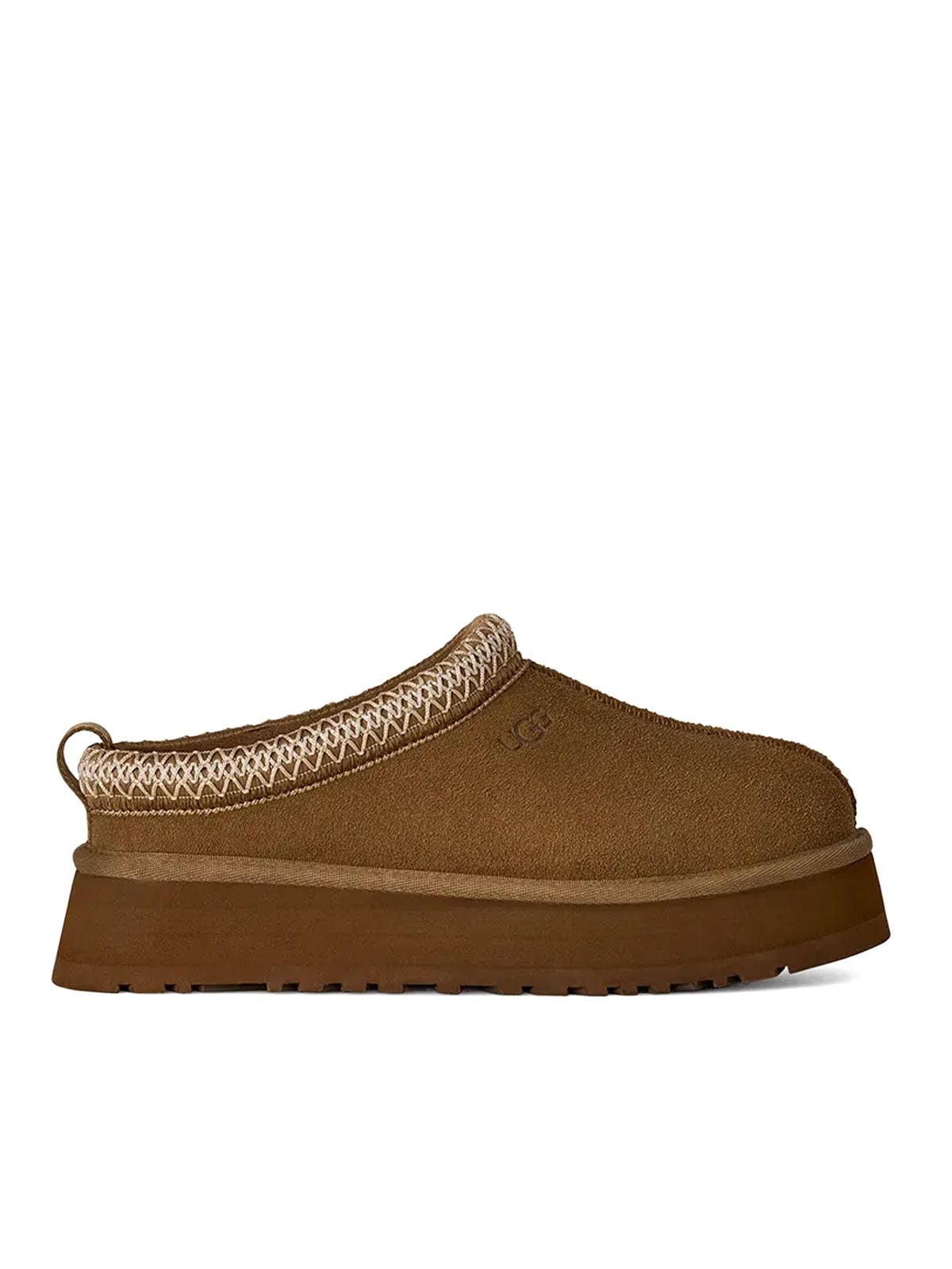 Light brown tazz II mules