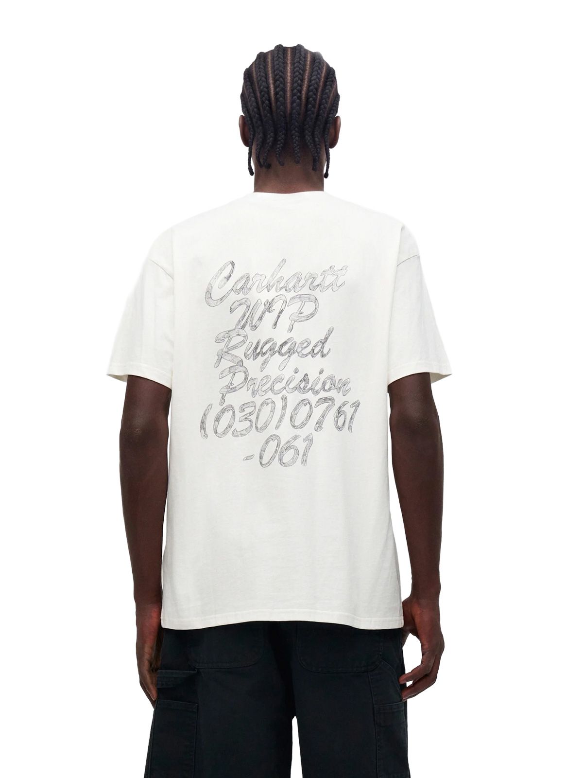 T-shirt hatching script neutro CARHARTT WIP