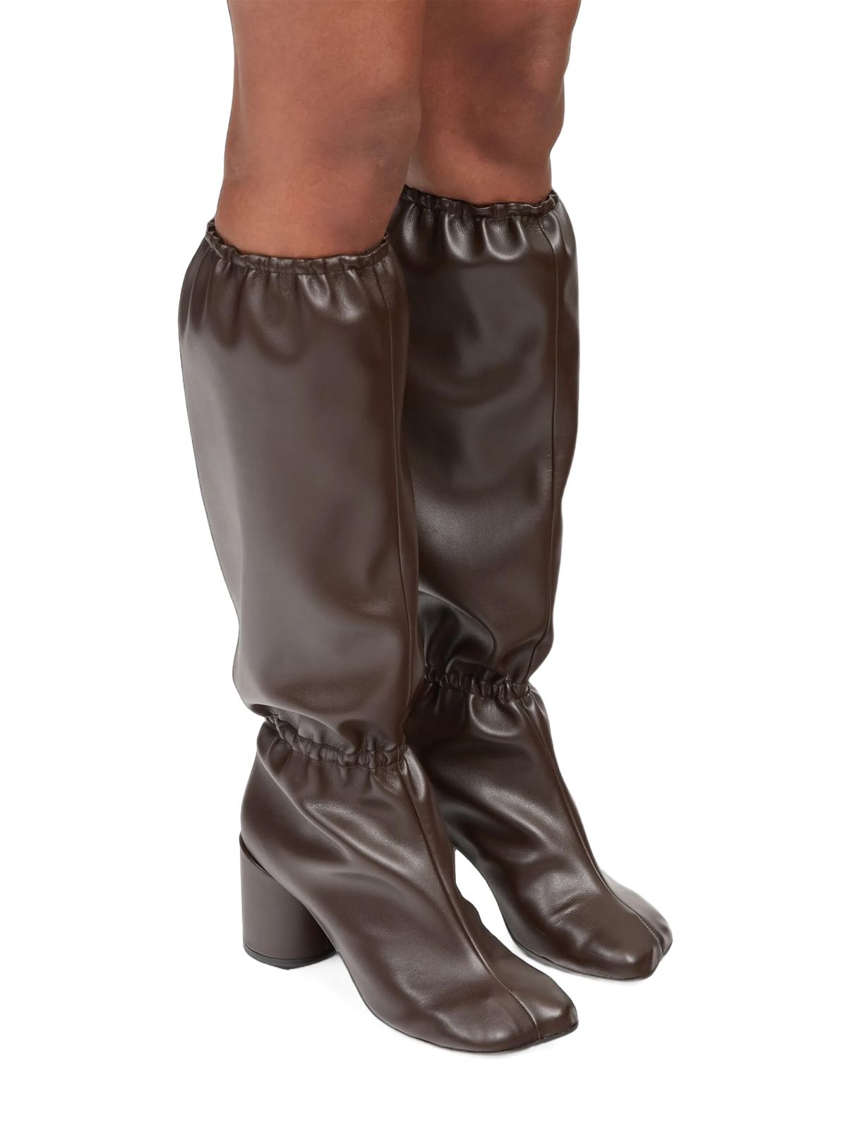 Brown boots MM6 MAISON MARGIELA