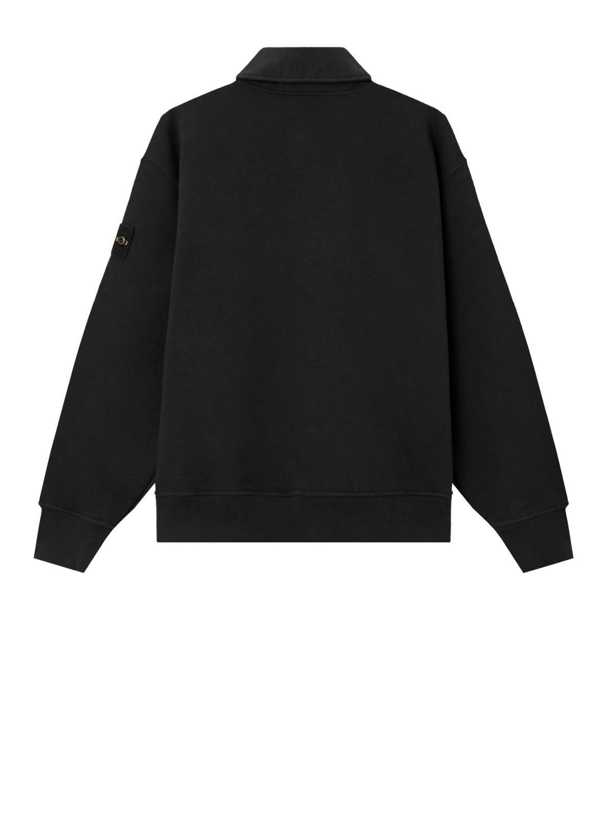 Polo a manica lunga nera STONE ISLAND