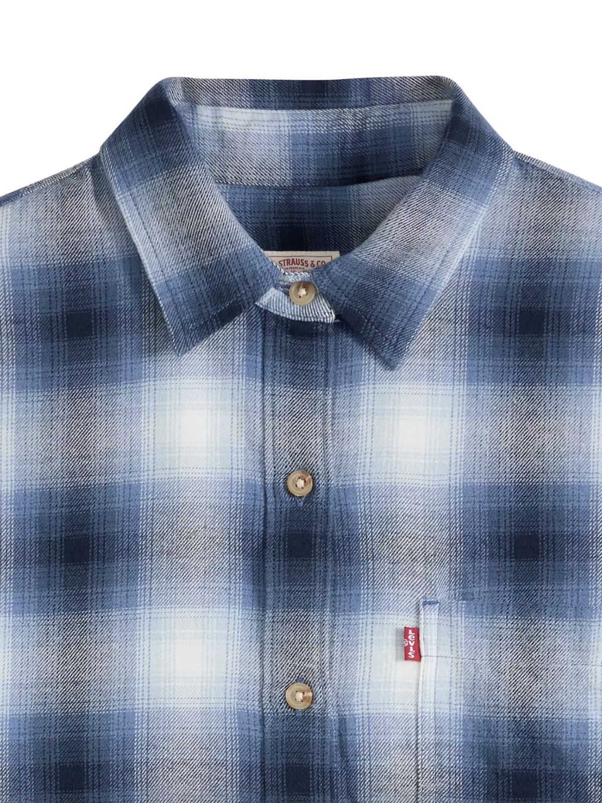 Blue nash flannel shirt LEVI'S