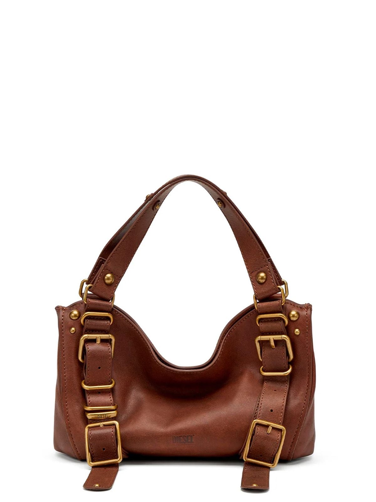 Taupe d-one tophandle bag