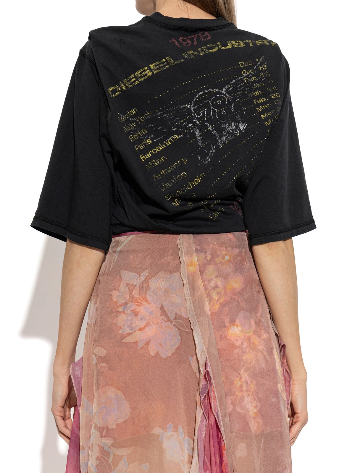 Black t-milla t-shirt DIESEL
