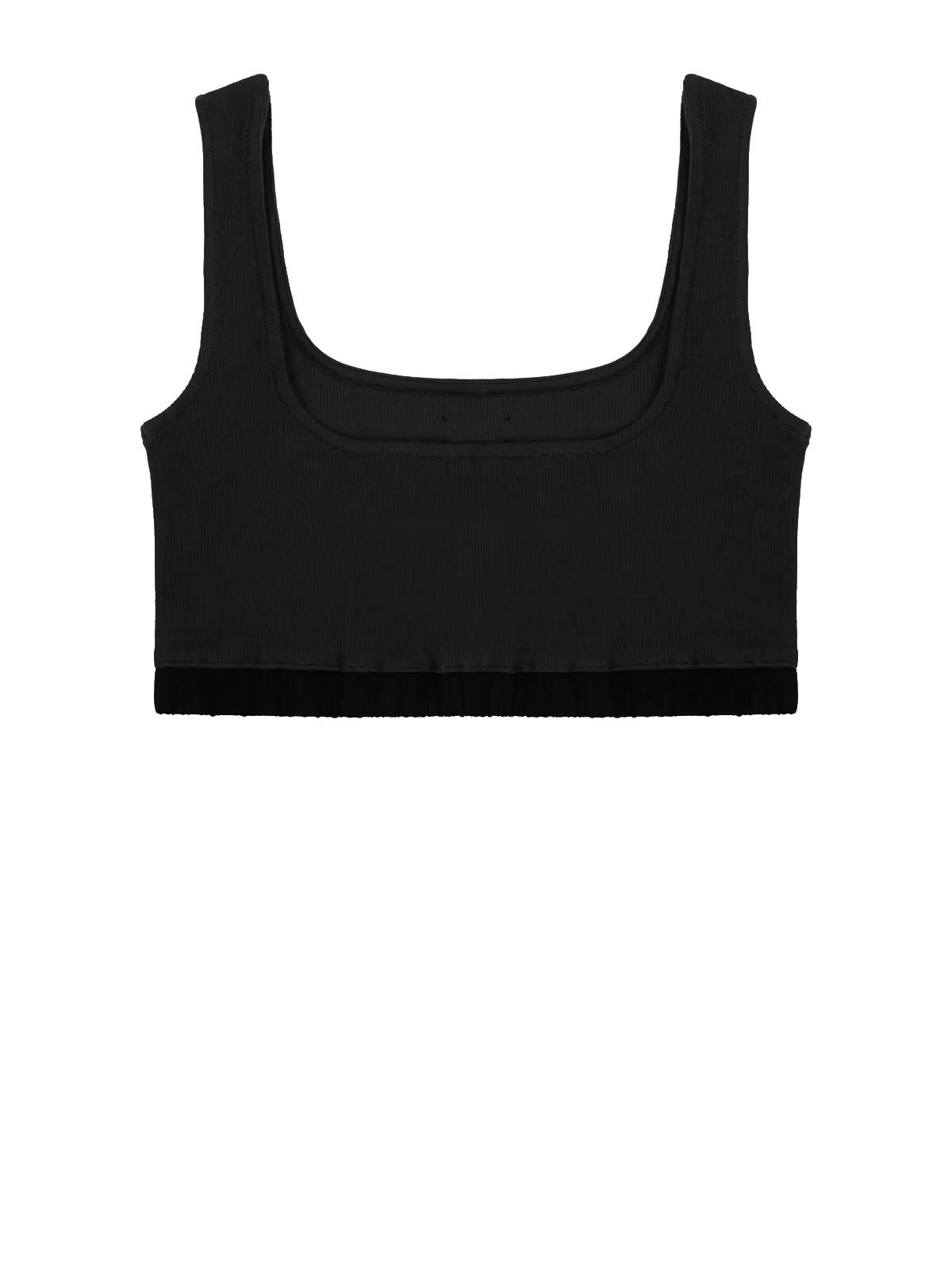 Black lounge bra top ENTIRE STUDIOS