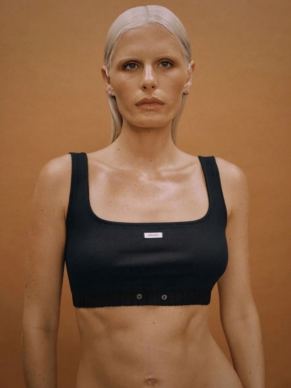Black lounge bra top ENTIRE STUDIOS