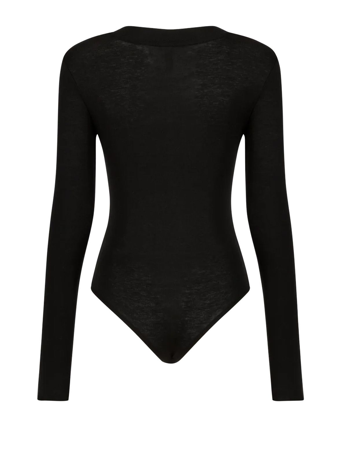 Black circle neck bodysuit ENTIRE STUDIOS