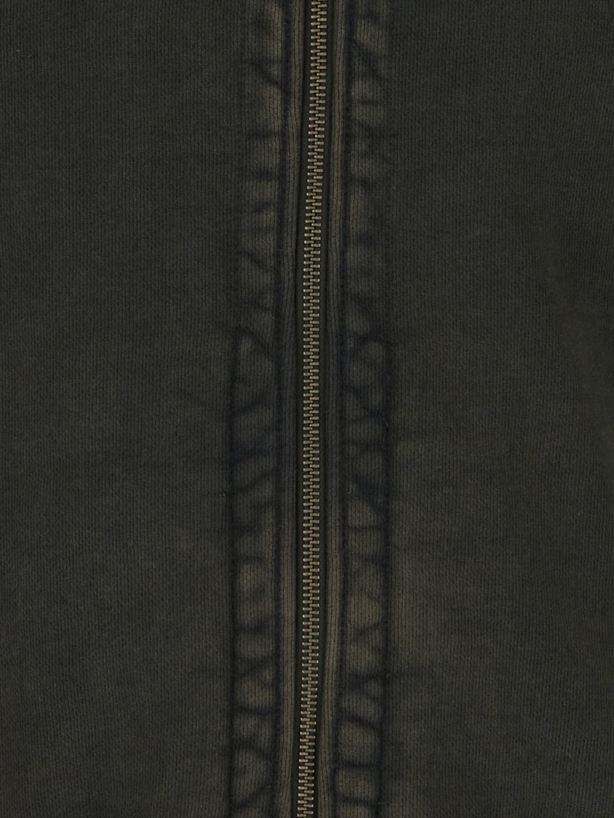 Washed black eternal zip sweatshirt ENTIRE STUDIOS