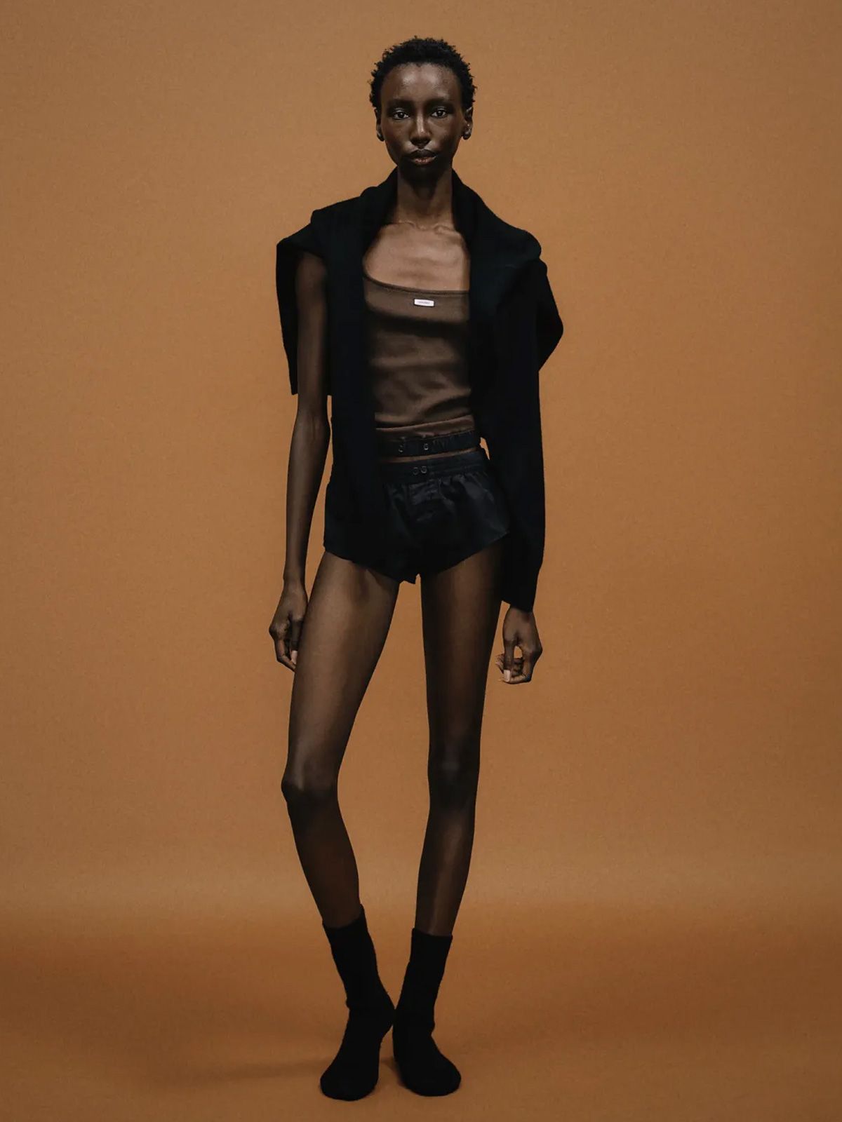 Black pixie boxer ENTIRE STUDIOS