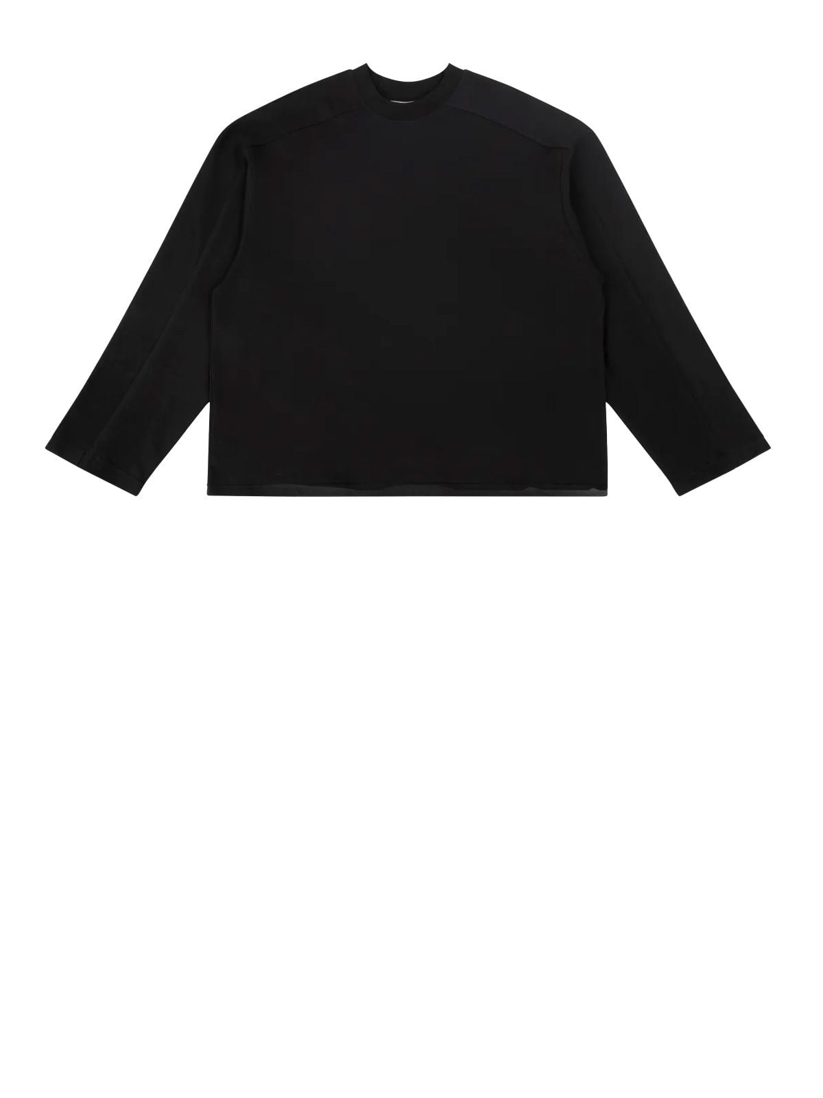 Black heavy long sleeve t-shirt