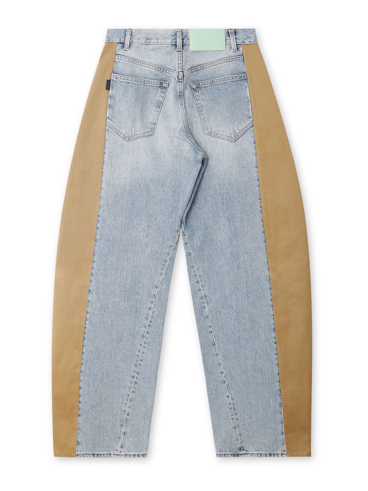 Blue beige clyde marfa jeans HAIKURE