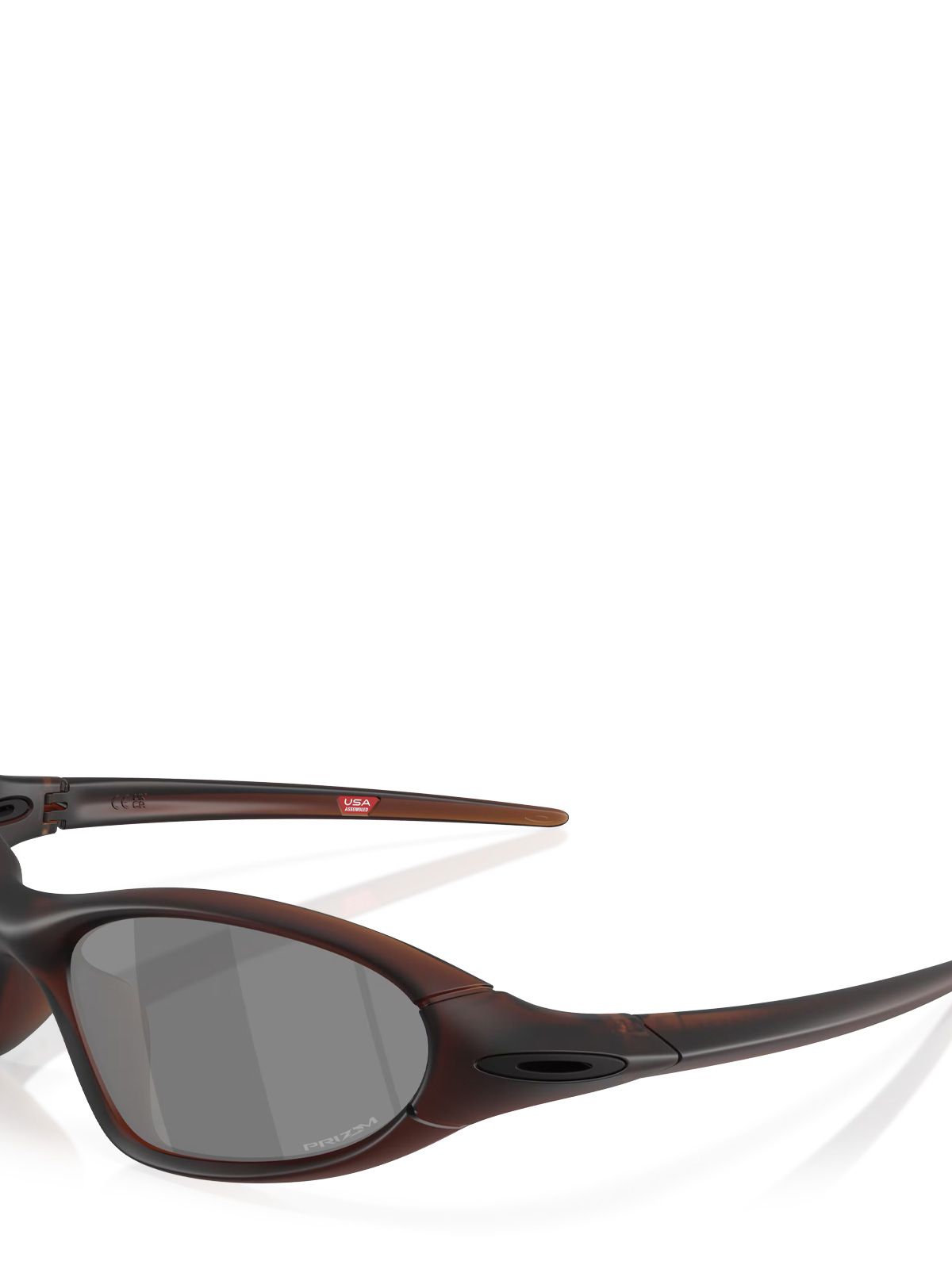 Occhiali da sole portal jacket marrone ambrato opaco OAKLEY