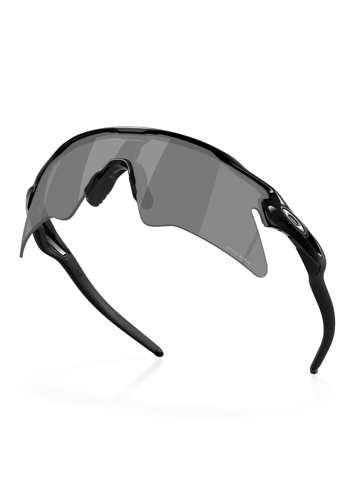 Polished black radar EV heater sunglasses OAKLEY